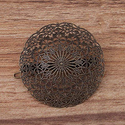 Iron Flower Hair Pin LS-OHAR-PW0003-173AB-1