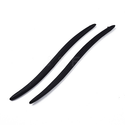 Vintage Schima Wood Hair Sticks Findings OHAR-N008-11-1