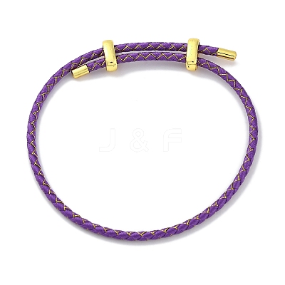 Adjustable Polyester Cord Braided Bracelets BJEW-Z085-01G-25-1