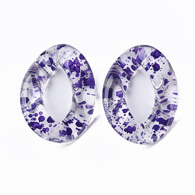 Transparent Acrylic Linking Rings OACR-N009-014A-10-1