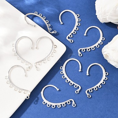 Alloy Ear Cuff Findings PALLOY-N176-09S-1