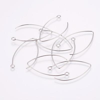 Tarnish Resistant 304 Stainless Steel Hoop Earrings STAS-K148-10-1
