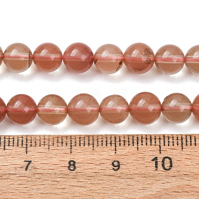 Natural Andesine Feldspar Beads Strands GG-CBA0251-A01-7mm-1
