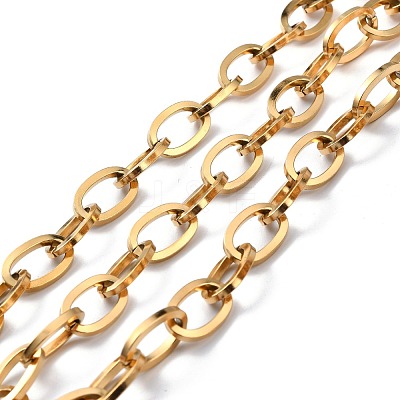 Ion Plating(IP) 304 Stainless Steel Cable Chains STAS-P301-02G-1