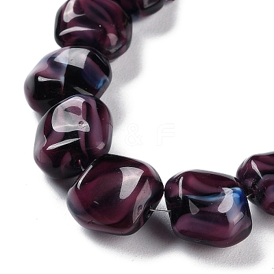 Handmade Milleflori Glass Beads Strands X-LAMP-M018-01A-01-1