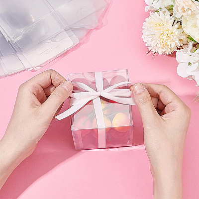 Foldable Transparent PET Box CON-WH0074-72C-1