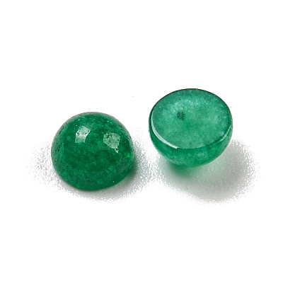 Natural White Jade Dyed Cabochons G-H309-03-33-1
