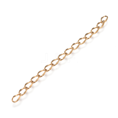 Ion Plating(IP) 304 Stainless Steel Chain Extender STAS-I147-01G-1