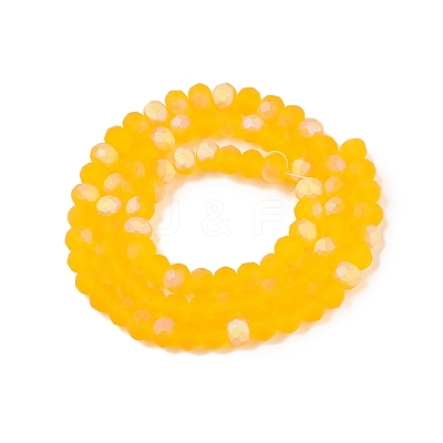 Transparent Glass Beads Strands EGLA-A044-T6mm-MB05-1