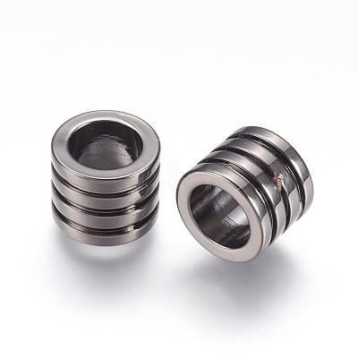 304 Stainless Steel Beads STAS-F123-04B-1