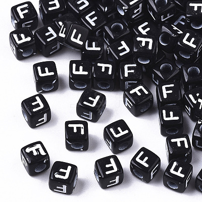 Opaque Acrylic Beads LS-X-SACR-N002-01F-1