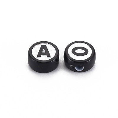 Opaque Acrylic Beads SACR-S275-01A-1