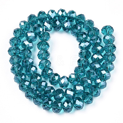 Electroplate Glass Beads Strands LS-EGLA-A034-T4mm-A33-1