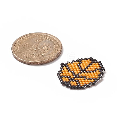 Handmade Loom Pattern MIYUKI Seed Beads PALLOY-MZ00066-04-1