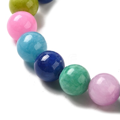 Natural Yellow Jade Beads Strands JBR10mm-C-1