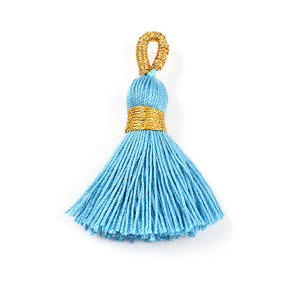 Polycotton(Polyester Cotton) Tassel Pendant Decorations FIND-N006-01-1