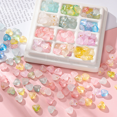 400Pcs Opaque Acrylic Beads MACR-SP0002-14A-1