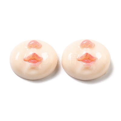 Opaque Resin Decoden Cabochons CRES-Z009-01A-1