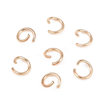 Iron Open Jump Rings JROS6mm-KCG-1