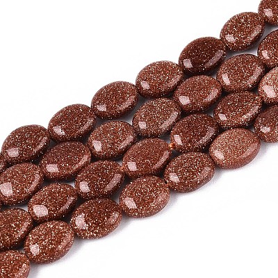 Synthetic Goldstone Beads Strands G-T142-22-1