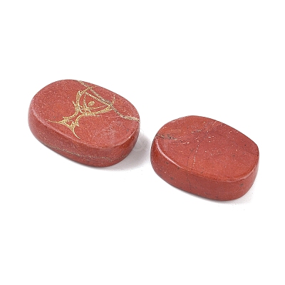 4Pcs 4 Styles Natural Red Jasper Display Decorations G-F786-02C-03-1