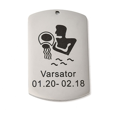 Non-Tarnish 304 Stainless Steel Pendants LS-STAS-C098-01A-P-1
