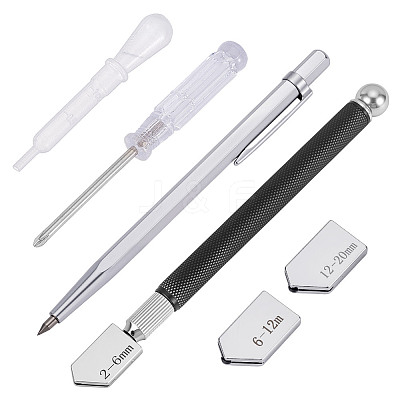Alloy Glass Cutter Tool Sets TOOL-WH0125-114-1