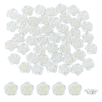 200Pcs ABS Imitation Pearl Beads OACR-DC0001-26-1