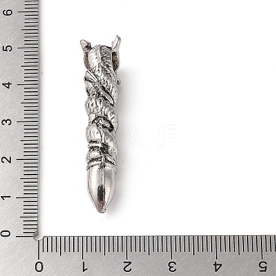 Tibetan Style Alloy Pendants FIND-B040-13AS-1