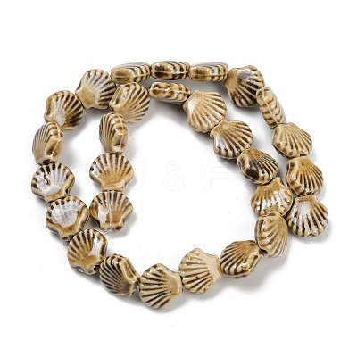 Handmade Porcelain Beads Strands PORC-Q002-01A-01-1