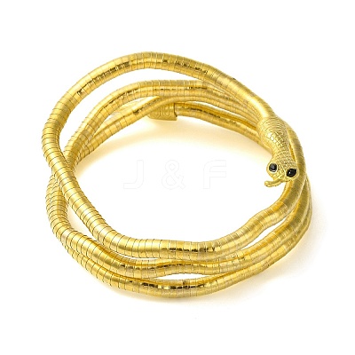 Adjustable Iron Snake Wrap Bangles BJEW-U004-03A-G-1