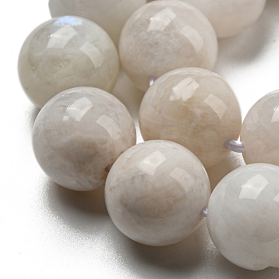 Natural Rainbow Moonstone Beads Strands G-N328-024-10mm-AB-1