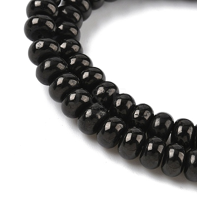Natural Coal Quartz Beads Strands G-Z095-A01-01-1