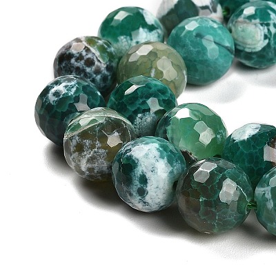 Natural Fire Crackle Agate Beads Strands G-L595-A02-01E-1