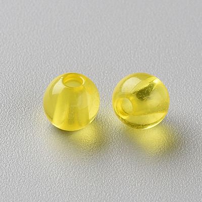 Transparent Acrylic Beads MACR-S370-A6mm-717-1