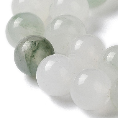 Natural Tianshan Cui Quartzite Beads Strands G-B046-01C-1