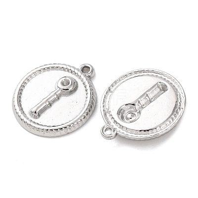 304 Stainless Steel Pendants STAS-P432-01E-P-1
