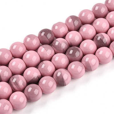 Baking Paint Glass Beads X1-DGLA-N013-10mm-09-1