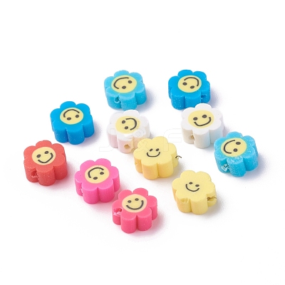 Handmade Polymer Clay Beads CLAY-I010-13-1