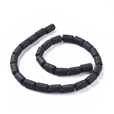 Natural Lava Rock Beads Strands G450-B11-1