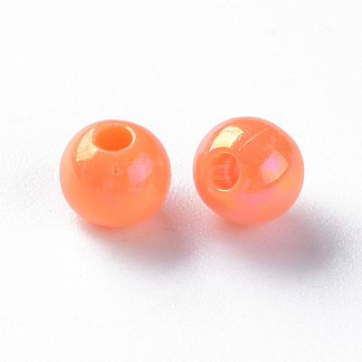 Opaque Acrylic Beads MACR-S370-D6mm-A11-1