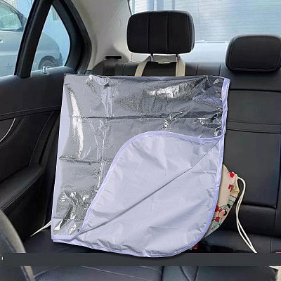Aluminum Foil Chair Cover AJEW-WH0270-389-1