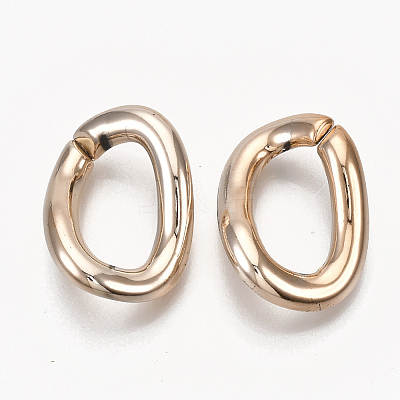 UV Plating ABS Plastic Linking Rings LS-X-CCB-S162-02RG-1