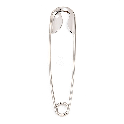 Iron Extra Large Safety Pin Brooches LS-IFIN-P043-01P-1