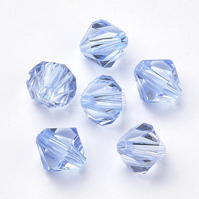 Transparent Acrylic Beads X-TACR-S146-4mm-16-1
