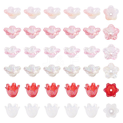 Acrylic Bead Caps OACR-TA0014-45E-1