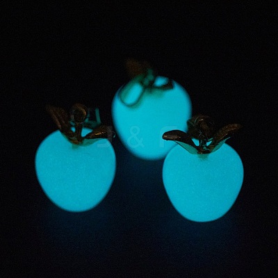 Synthetic Luminous Stone Pendants X-G-P359-09A-1