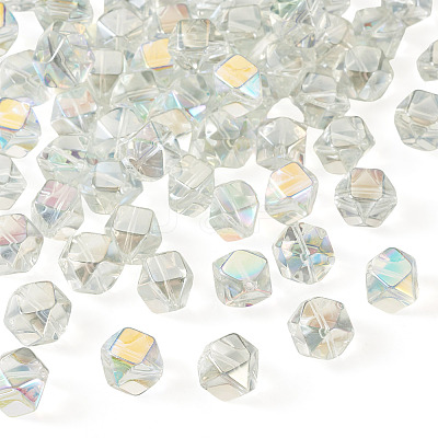 60Pcs 2 Colors Electroplate Glass Beads EGLA-TADJ0001-19E-1