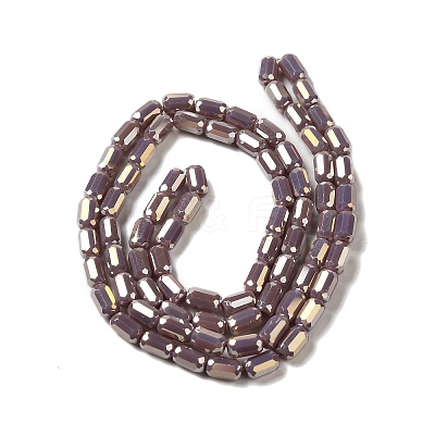 Electroplate Glass Beads Strands EGLA-D031-01-05-1