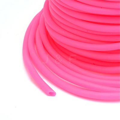 Hollow Pipe PVC Tubular Synthetic Rubber Cord RCOR-R007-2mm-02-1